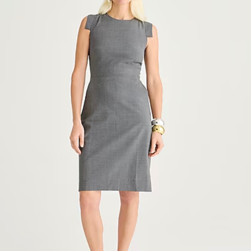 J. crew Resume Dress Grey (new with tags)